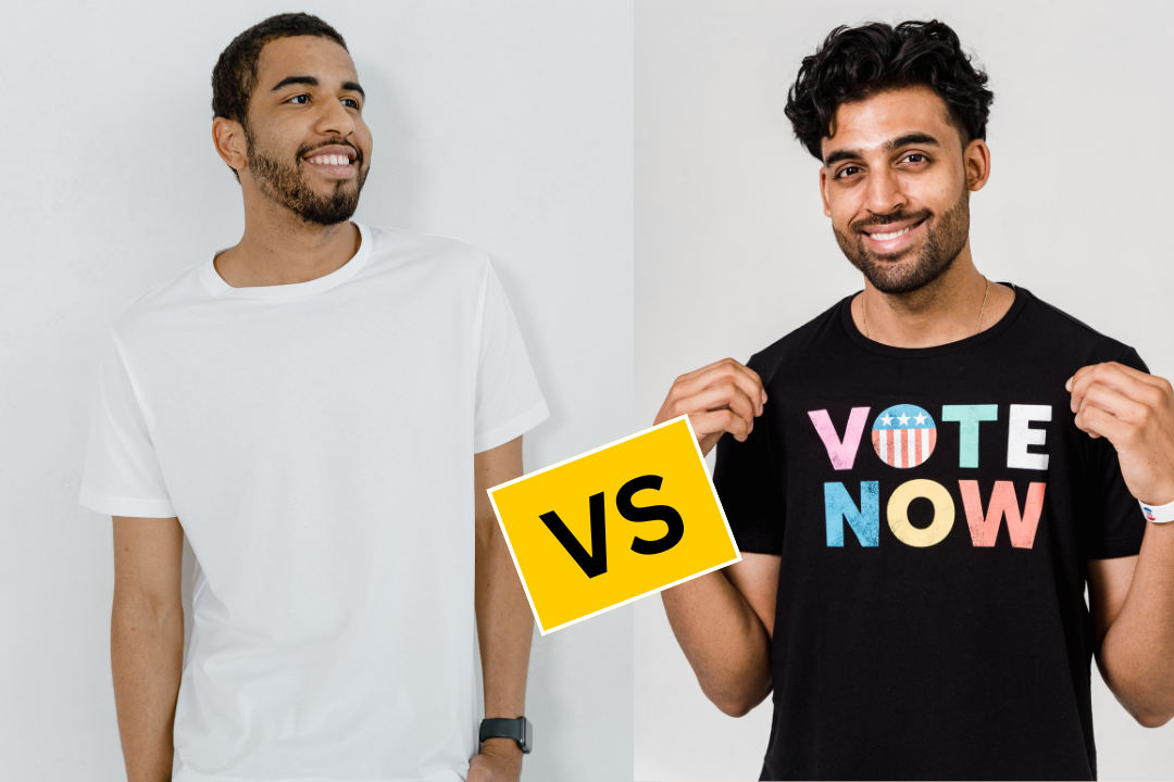 Printed vs. Plain T-Shirts: कौन-सी T-Shirt आपको देगी Best Comfort और Style?