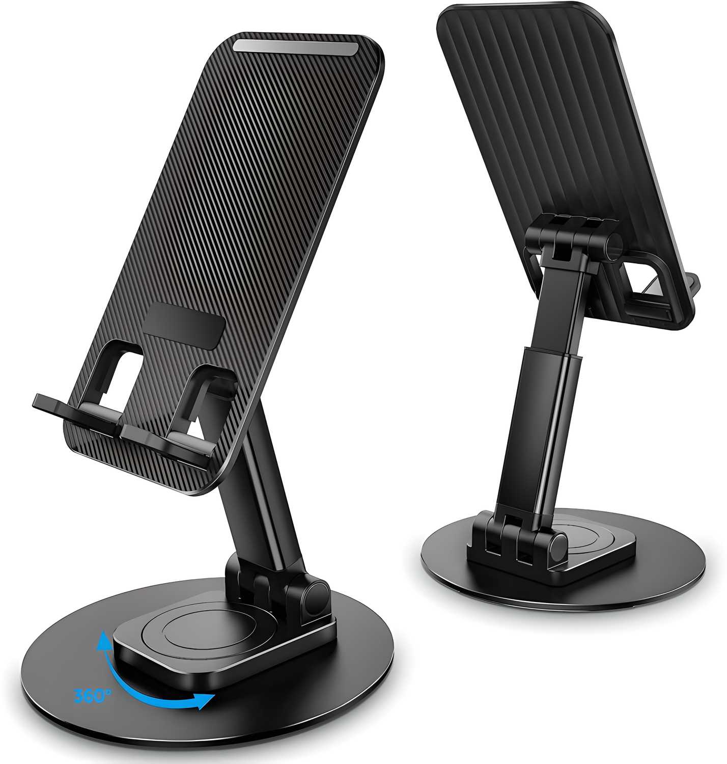 Mobile Phone Stand 360° Rotation Height and Angle Adjustable - Easy Viewing for All SmartPhones