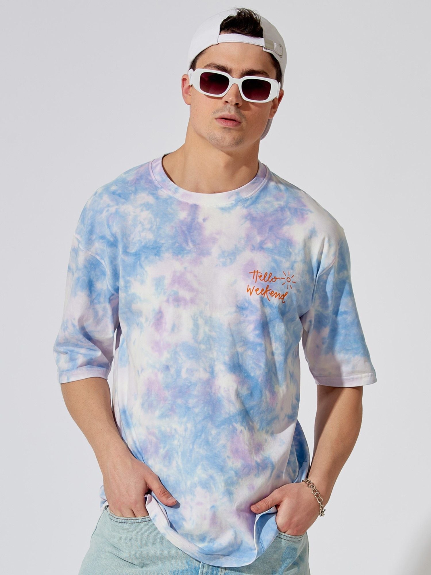 Maniac Printed Half Sleeves Mens Round Neck T-Shirt