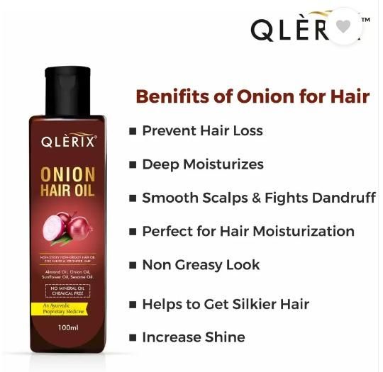 Onion Anti Hair Fall With Hair Growth Hair Oil 100 ml (Pack of 2)