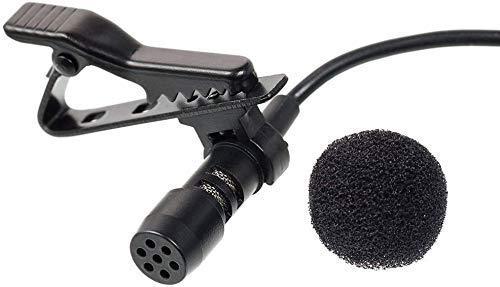 Clip-On Lapel Mic for Clear Voice Recording – Omnidirectional, USB, 3.5mm Jack