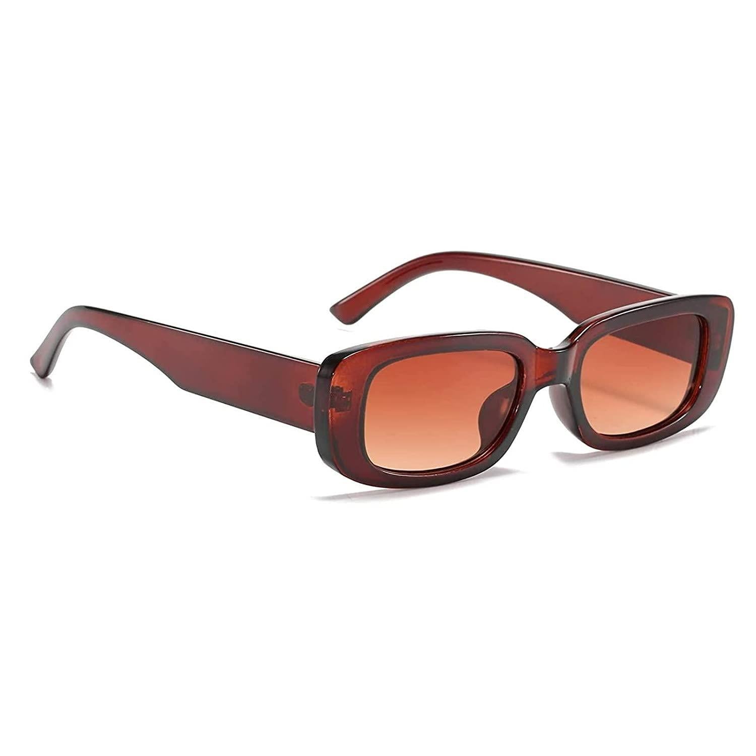 Unisex Free Size Rectangle Sunglasses