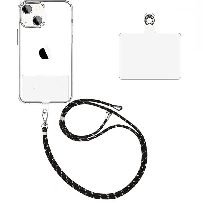 Premium Nylon Lanyard and Wrist/Neck Strap [Pack of 2] - Perfect for Phones, Cameras, and More