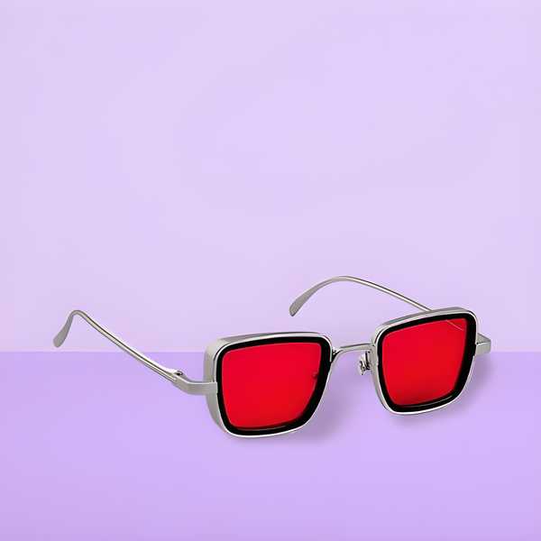 Unisex Free Size Retro Square Sunglasses