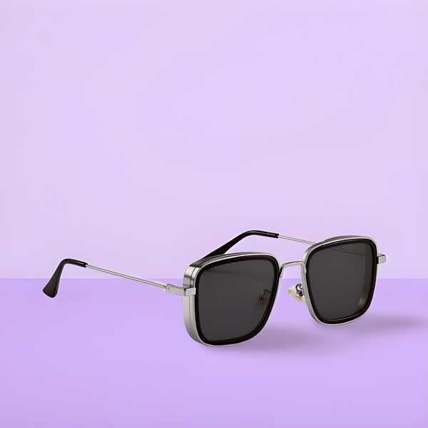 Unisex Free Size Retro Square Sunglasses