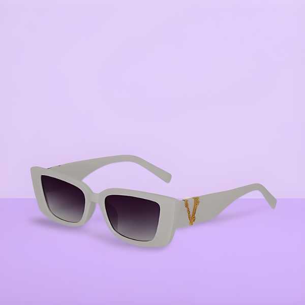 Unisex Free Size Rectangle Sunglasses