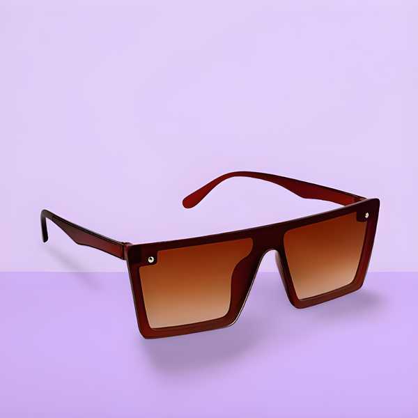 Unisex Free Size Retro Square Sunglasses