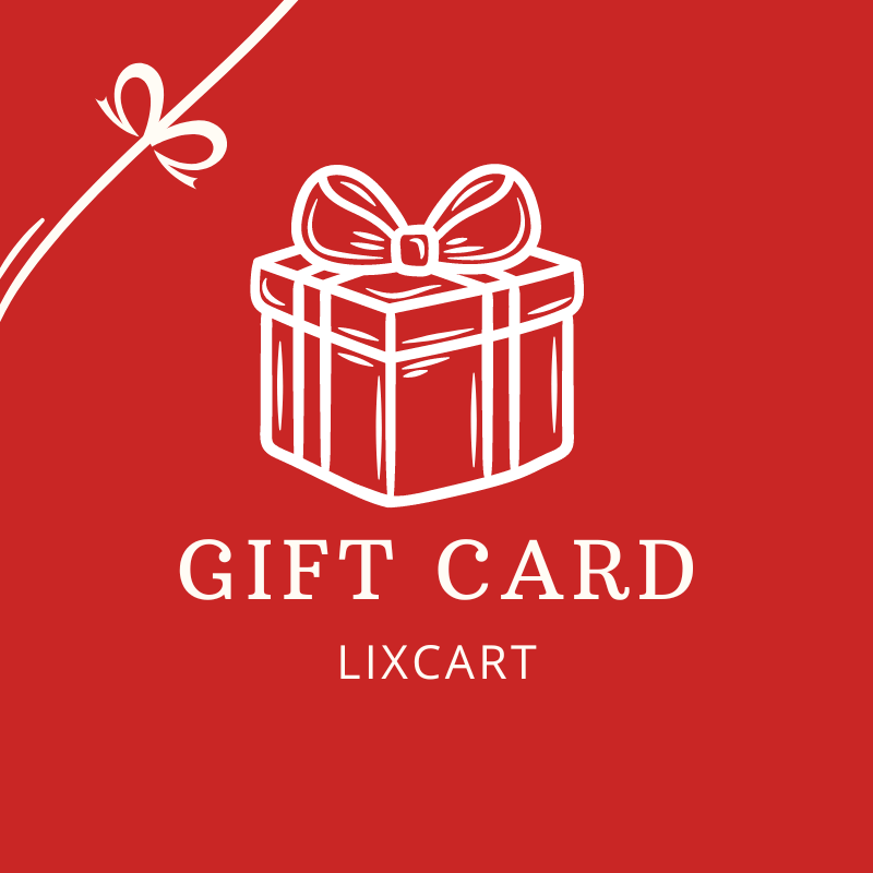 Lixcart Gift Card - The Perfect Gift for Any Occasion | Instant Delivery, Redeem Online Anytime, Fast & Easy Gifting Solution