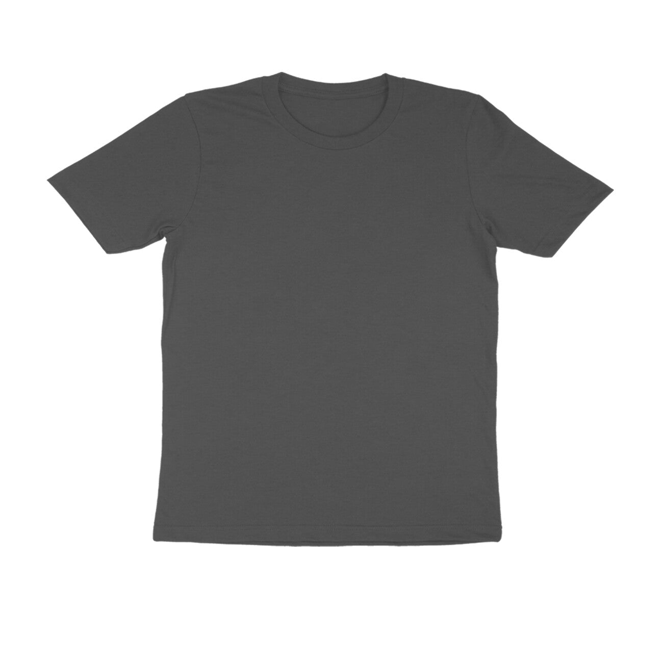 Charcoal Grey Plain Color T-Shirt