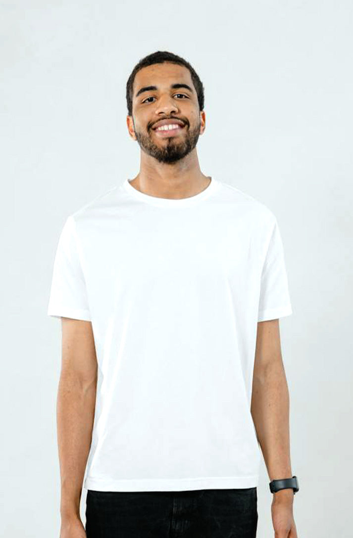 Plain White Color T-shirt