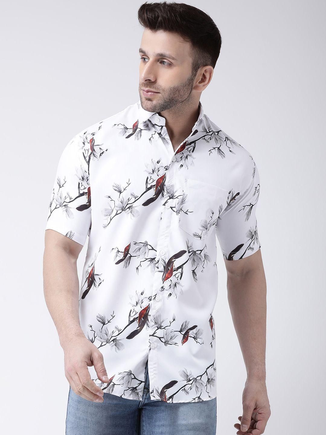 RAIG Printed Half Sleeves Casual Shirts